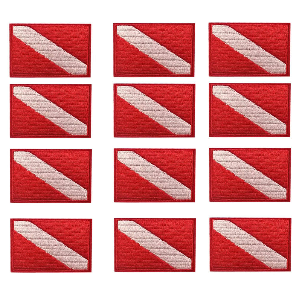 Scuba Diving Flag Patch