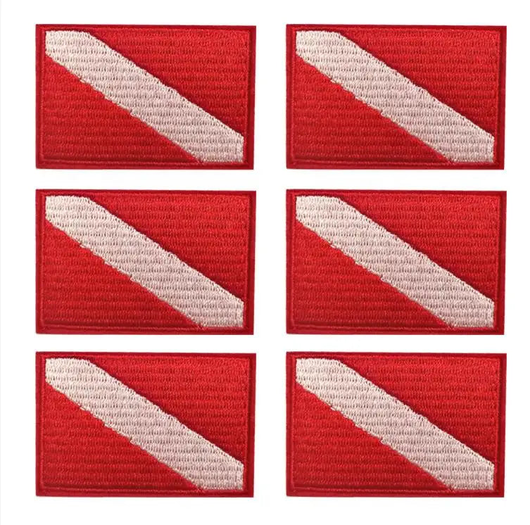 Scuba Diving Flag Patch