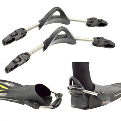 Scuba Diving Stainless Steel Spring Fin Straps