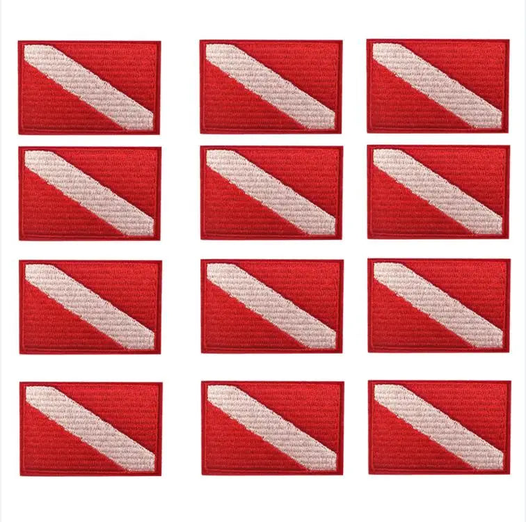 Scuba Diving Flag Patch