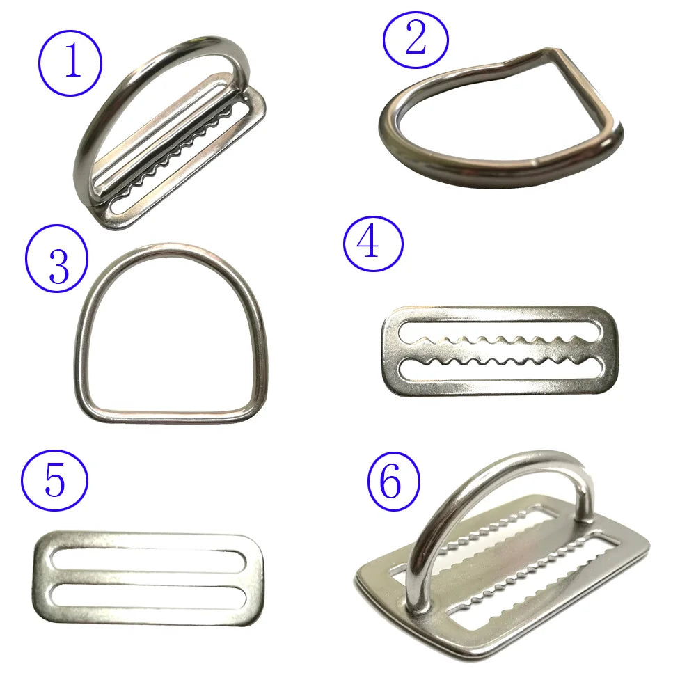Scuba Diving Belt Slide Keeper D Ring