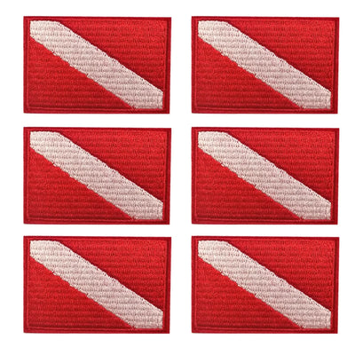 Scuba Diving Flag Patch
