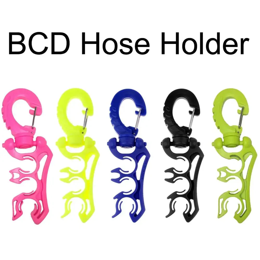 Scuba Diving Trible Regulator BCD Hose Holder