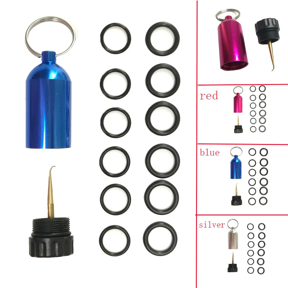 Scuba Diving 12 O Rings Pick Dive Key Chain