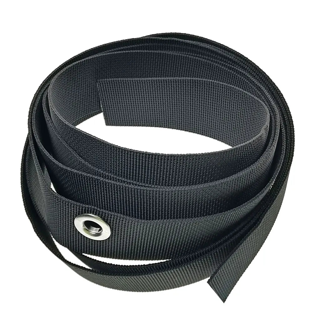 Backplate Webbing with Grommet