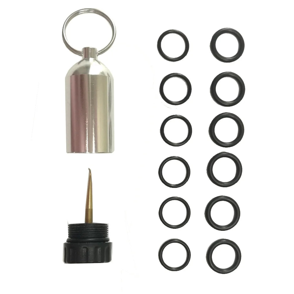 Scuba Diving 12 O Rings Pick Dive Key Chain
