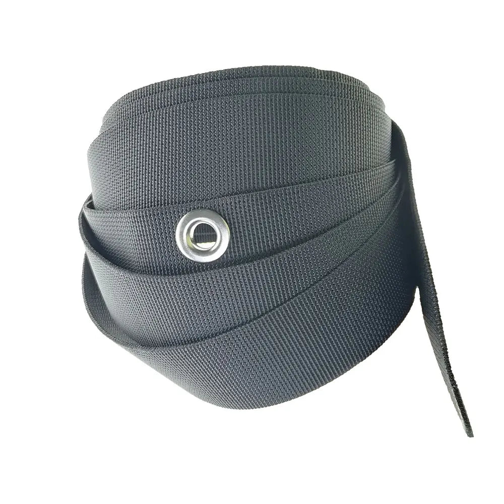 Backplate Webbing with Grommet