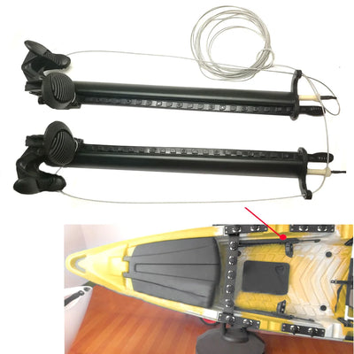 Aluminum Kayak Foot Braces Pedal Pegs